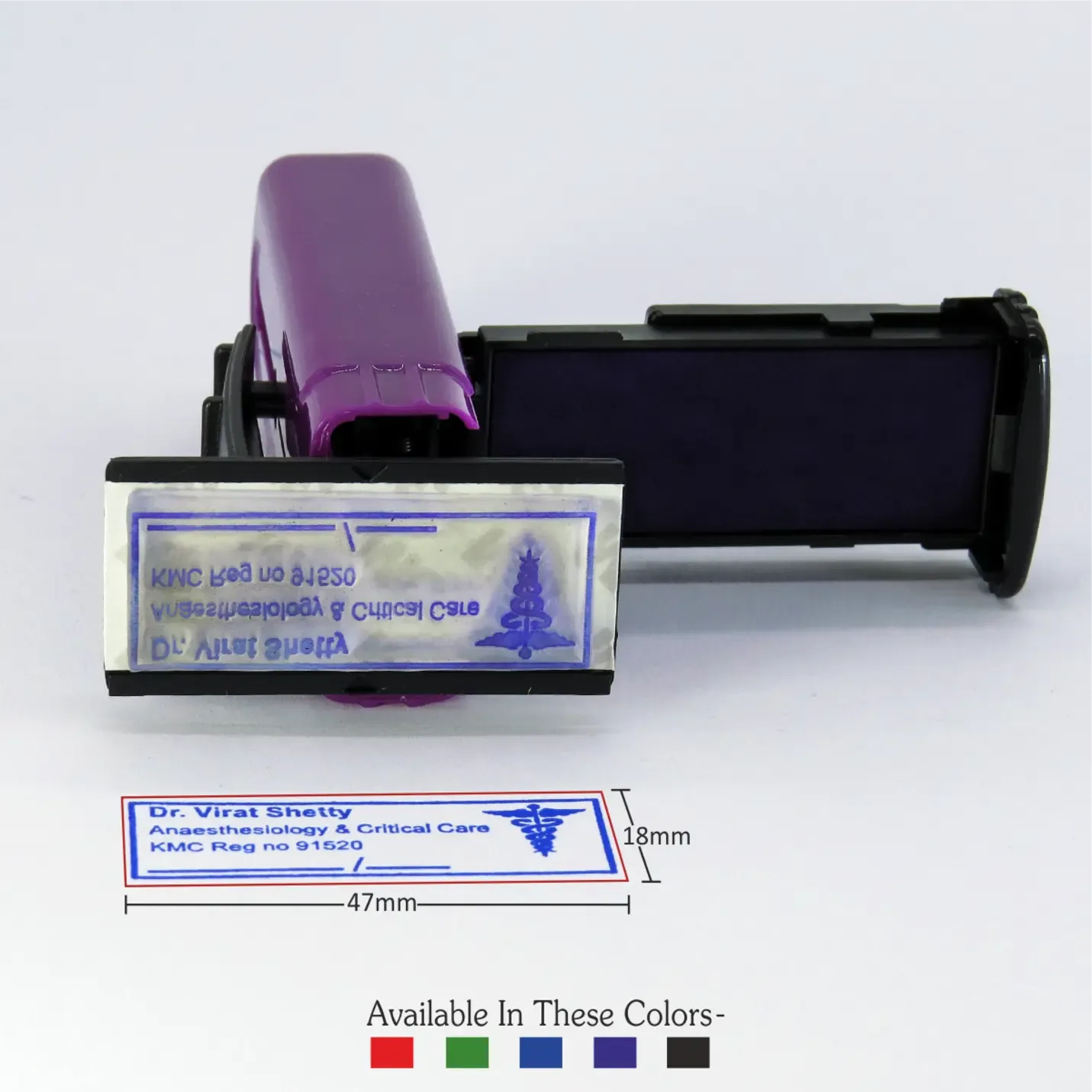 Top-notch Self-inking Pocket Logo Stamp
